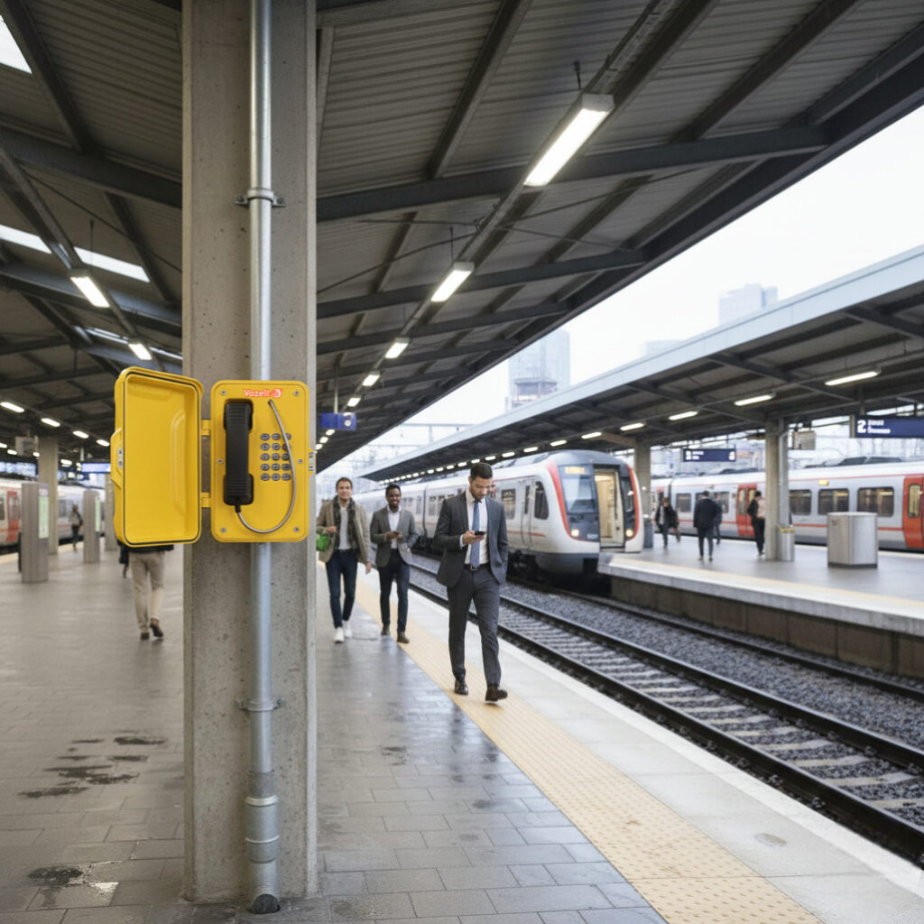 JR101 FK SIP Telefono para estacion de Tren - Vozell