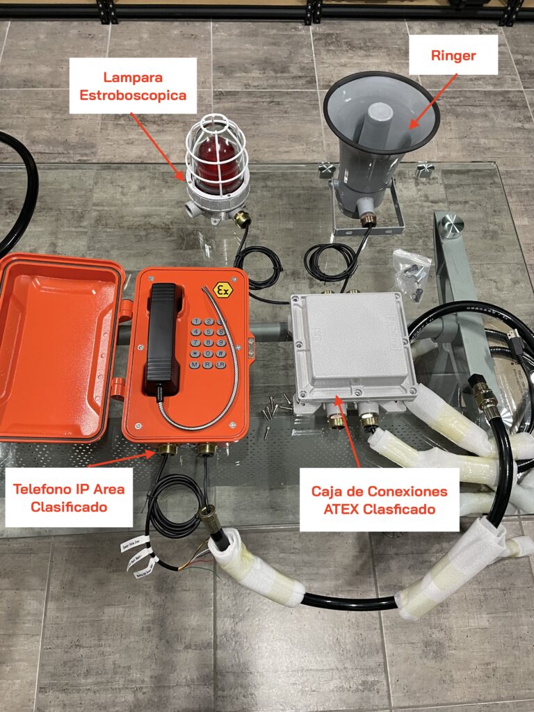 Telefono ATEX JREX106 A01 HB Vozell