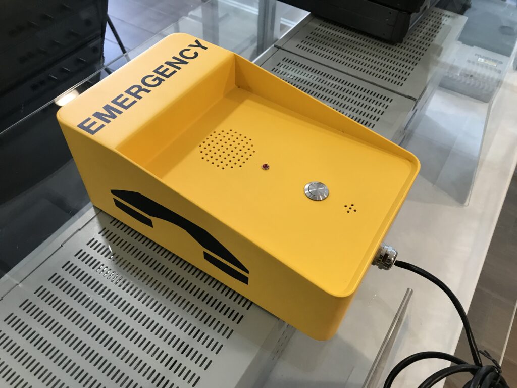 JR306 SC Vozell Telefono de Emergencia