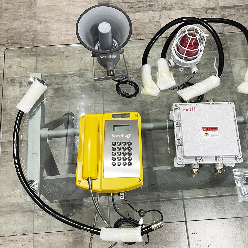 JREX106 Teléfono VoIP a prueba de explosiones