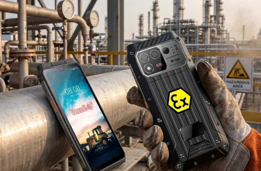 Vozell® JR MP 201: El Celular Intrínsecamente Seguro para la Industria 4.0