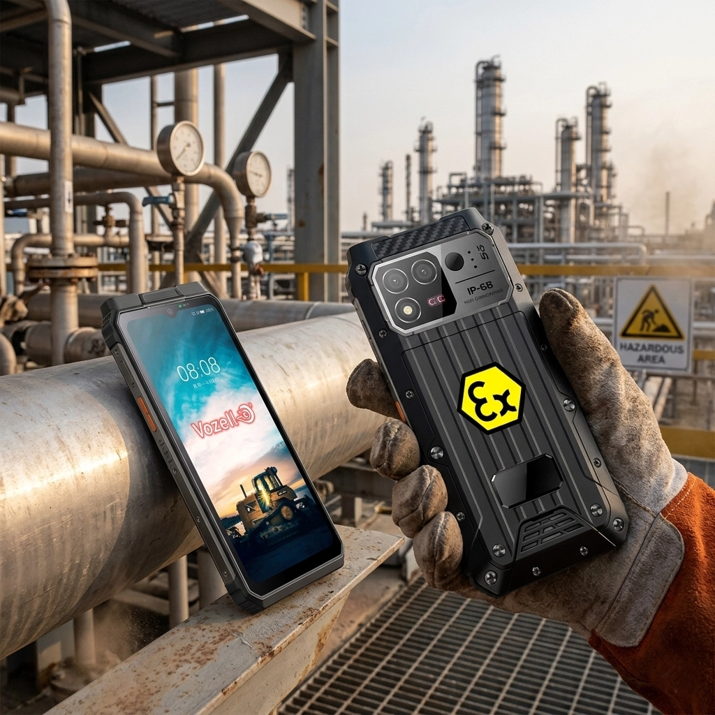 Vozell® JR MP 201: El Celular Intrínsecamente Seguro para la Industria 4.0